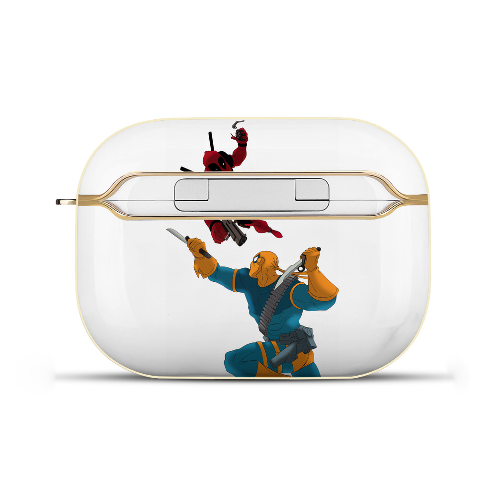 （画像用） Deadpool デッドプール 【AirPods Pro用】ハードシェル保護ケース｜耐衝撃・防指紋・カラビナ付き商品仕様