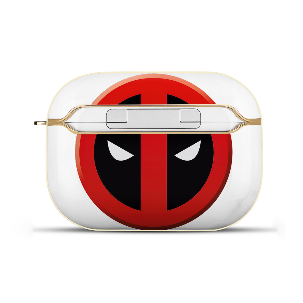 （画像用） Deadpool デッドプール 【AirPods Pro用】ハードシェル保護ケース｜耐衝撃・防指紋・カラビナ付き商品仕様