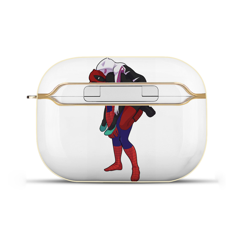 （画像用） Deadpool デッドプール 【AirPods Pro用】ハードシェル保護ケース｜耐衝撃・防指紋・カラビナ付き商品仕様