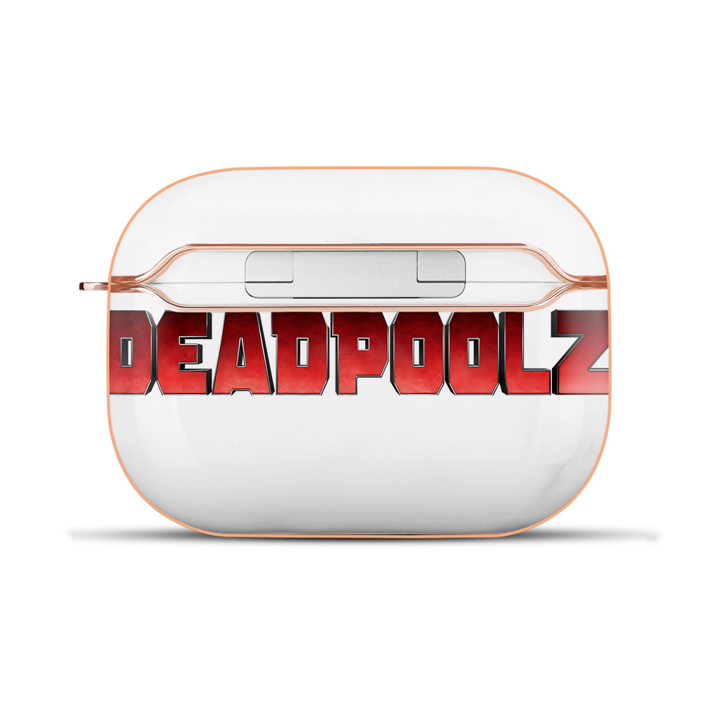 （画像用） Deadpool デッドプール 【AirPods Pro用】ハードシェル保護ケース｜耐衝撃・防指紋・カラビナ付き商品仕様