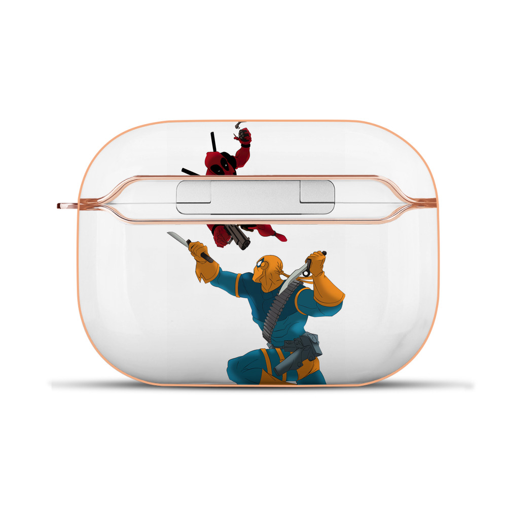 （画像用） Deadpool デッドプール 【AirPods Pro用】ハードシェル保護ケース｜耐衝撃・防指紋・カラビナ付き商品仕様