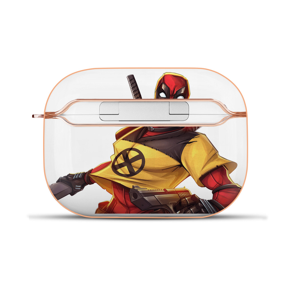 （画像用） Deadpool デッドプール 【AirPods Pro用】ハードシェル保護ケース｜耐衝撃・防指紋・カラビナ付き商品仕様