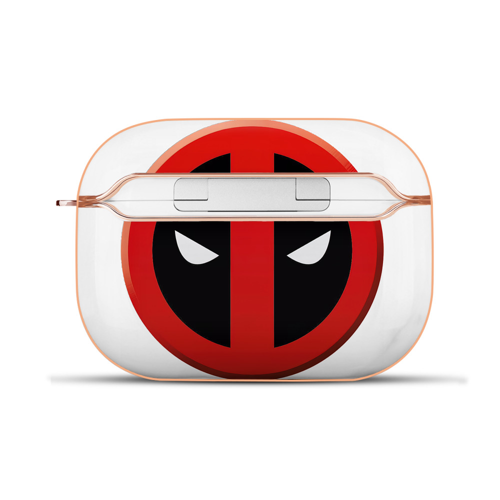 （画像用） Deadpool デッドプール 【AirPods Pro用】ハードシェル保護ケース｜耐衝撃・防指紋・カラビナ付き商品仕様