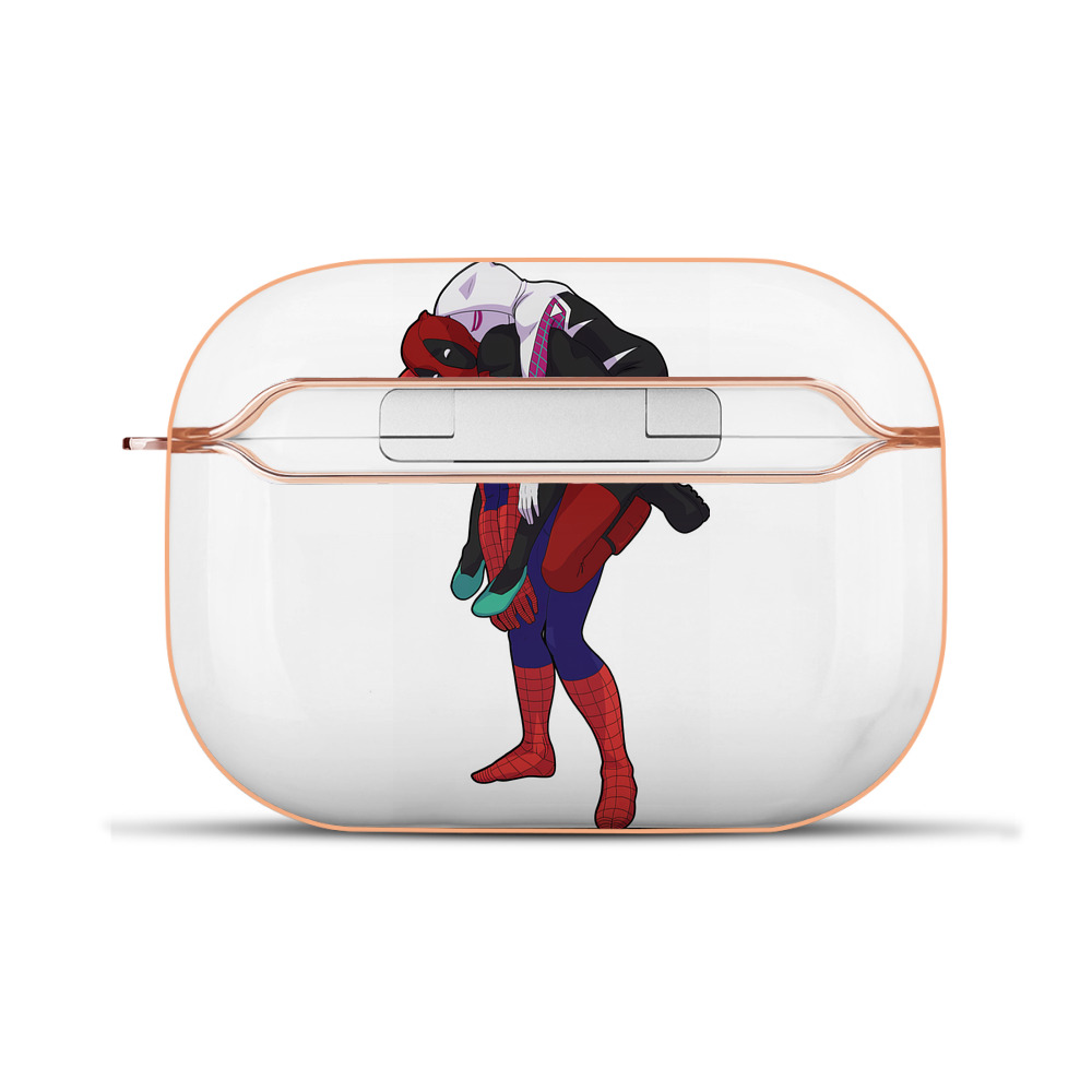 （画像用） Deadpool デッドプール 【AirPods Pro用】ハードシェル保護ケース｜耐衝撃・防指紋・カラビナ付き商品仕様