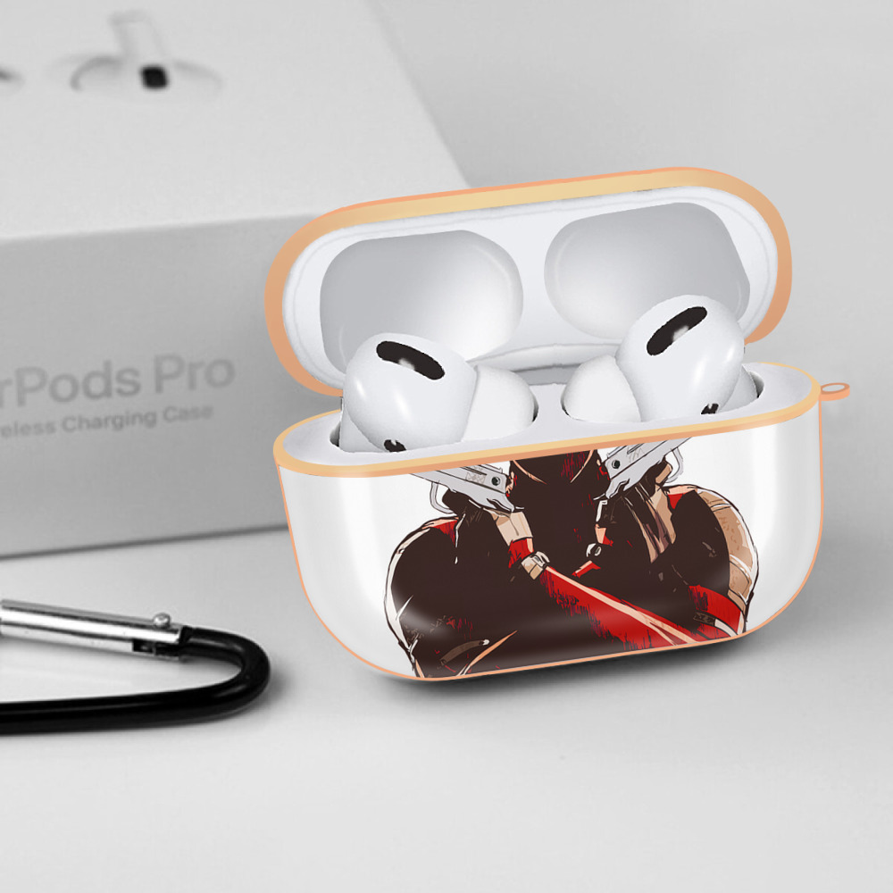 Deadpool デッドプール 【AirPods Pro用】ハードシェル保護ケース｜耐衝撃・防指紋・カラビナ付き商品仕様