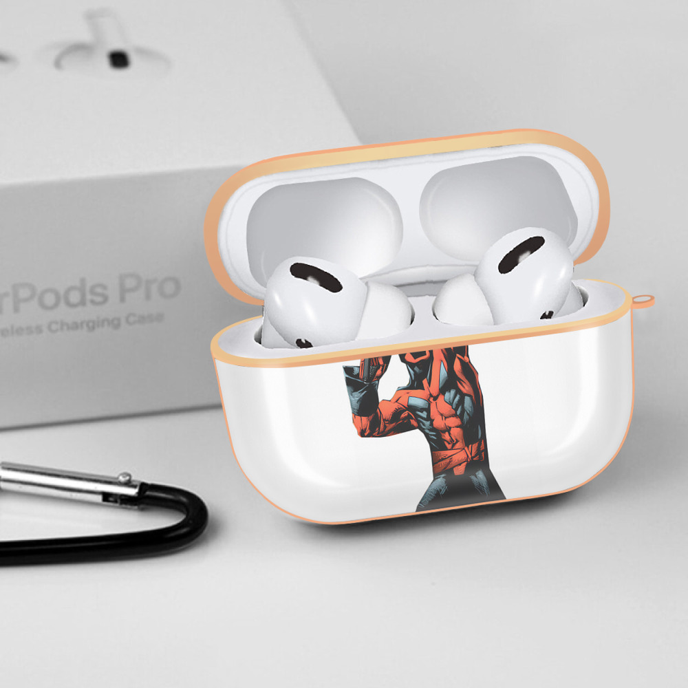 Deadpool デッドプール 【AirPods Pro用】ハードシェル保護ケース｜耐衝撃・防指紋・カラビナ付き商品仕様