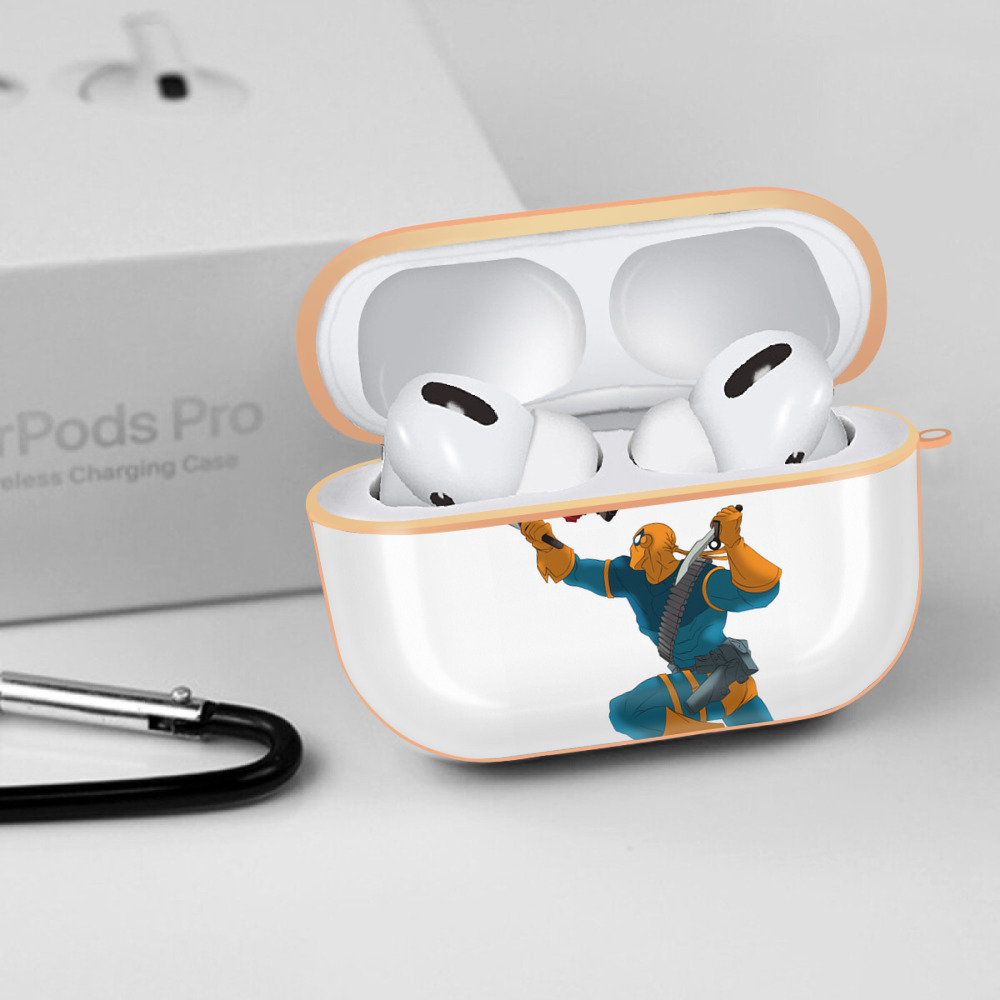 Deadpool デッドプール 【AirPods Pro用】ハードシェル保護ケース｜耐衝撃・防指紋・カラビナ付き商品仕様