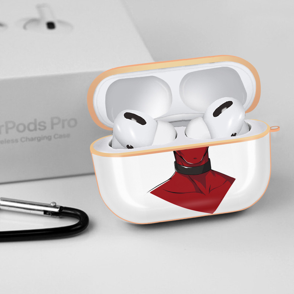 Deadpool デッドプール 【AirPods Pro用】ハードシェル保護ケース｜耐衝撃・防指紋・カラビナ付き商品仕様