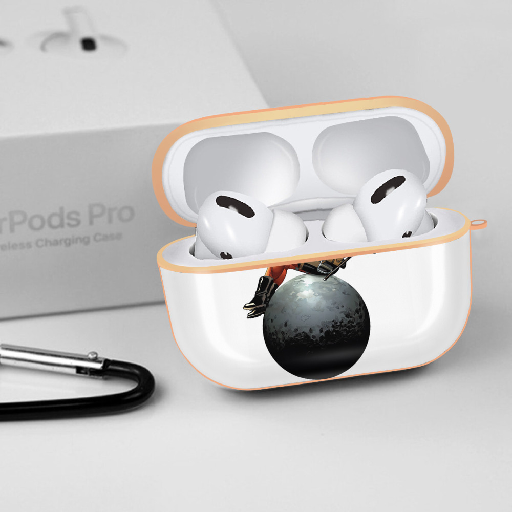 Deadpool デッドプール 【AirPods Pro用】ハードシェル保護ケース｜耐衝撃・防指紋・カラビナ付き商品仕様