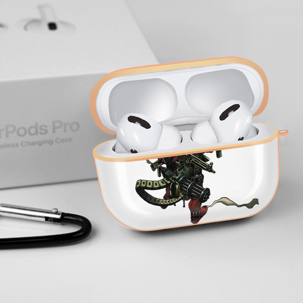 Deadpool デッドプール 【AirPods Pro用】ハードシェル保護ケース｜耐衝撃・防指紋・カラビナ付き商品仕様
