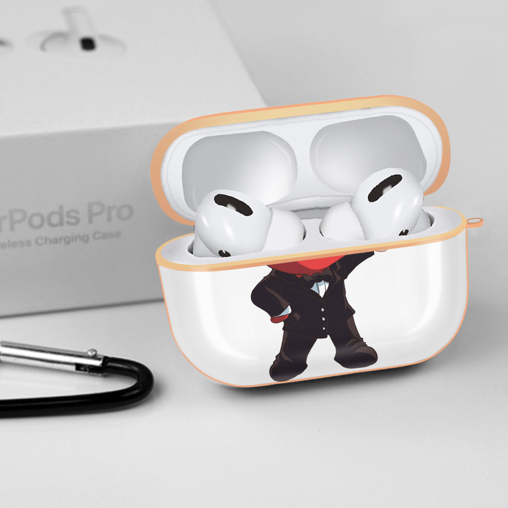 Deadpool デッドプール 【AirPods Pro用】ハードシェル保護ケース｜耐衝撃・防指紋・カラビナ付き商品仕様